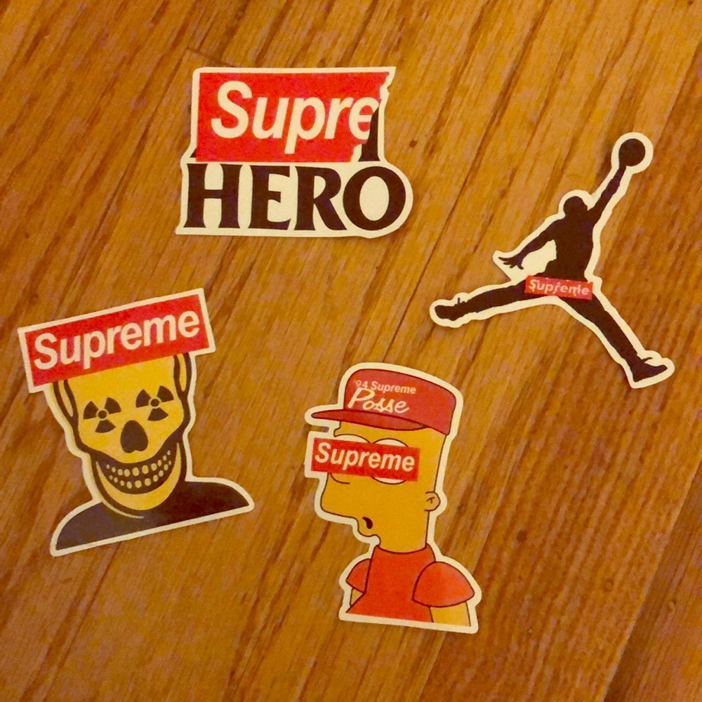 Supreme Stickers